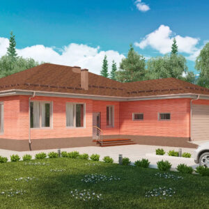 Американский дом 192 м² — вид 1