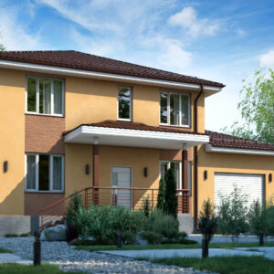 Американский дом 246 м² — вид 1
